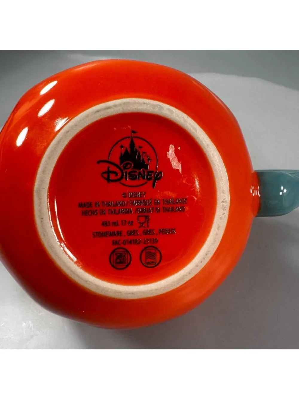 Disney Parks Mickey Mouse Mug Pumpkin Ceramic Halloween Jack Lantern 2023